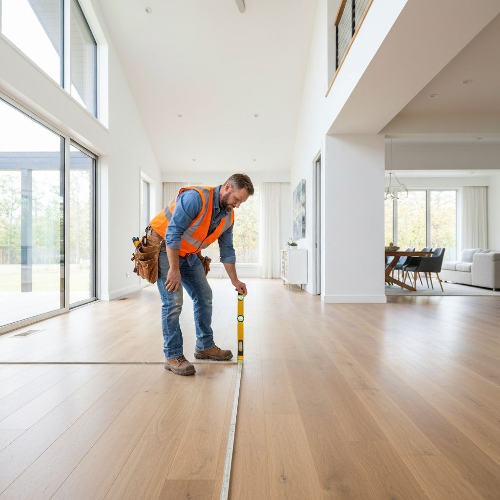 Professional handyman at work